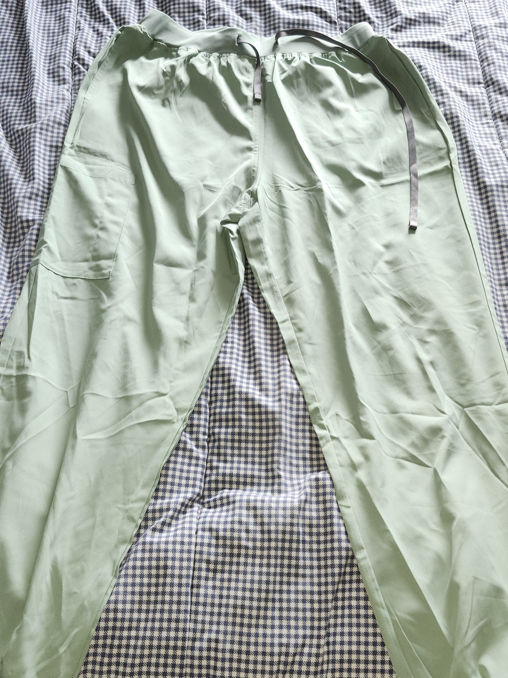 Light Green Men’s Casual Drawstring Pants